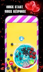 اسکرین شات برنامه Color Phone Launcher - Call Screen Theme, Flash 3