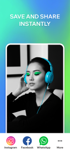 اسکرین شات 4 برنامه Color Splash Photo Editor