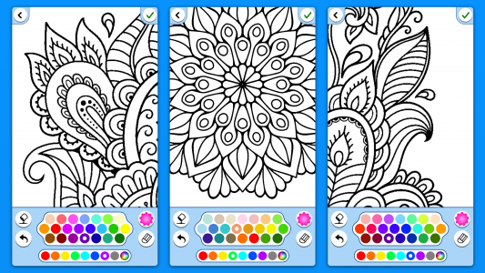 اسکرین شات برنامه Mandala coloring book adults 6