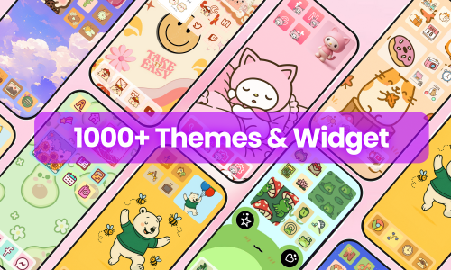 اسکرین شات 1 برنامه Color Widget - Theme Pack