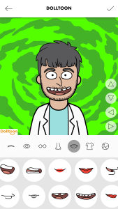 اسکرین شات 6 برنامه Dolltoon - Cartoon Creator