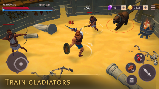 اسکرین شات 3 بازی Gladiators: Survival in Rome