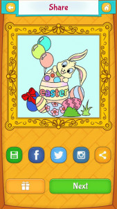 اسکرین شات برنامه Easter Coloring Pages 🎨 4