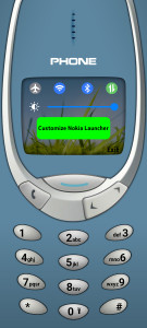 اسکرین شات برنامه Nokia 3310 Launcher 3