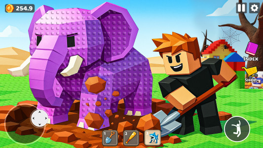 اسکرین شات 3 بازی Dig and Hatch a Memerot