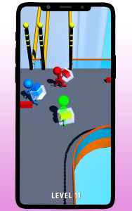 اسکرین شات 2 بازی Bridge Build Runner Stair Rush