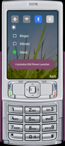 اسکرین شات برنامه Nokia N95 Style Launcher 8