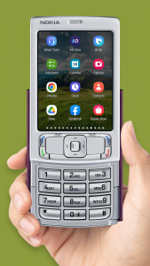 اسکرین شات برنامه Nokia N95 Launcher 3