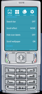 اسکرین شات برنامه Nokia N95 Style Launcher 4