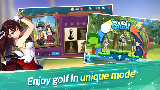 اسکرین شات بازی Birdie Crush: Fantasy Golf 5