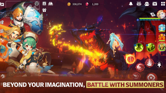 اسکرین شات 4 بازی Summoners War: Chronicles