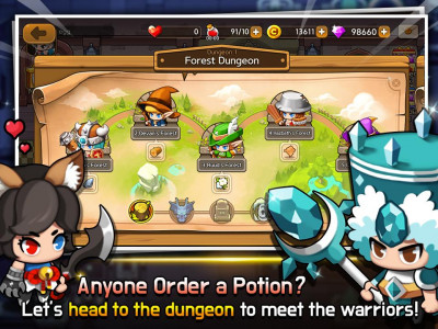 اسکرین شات 4 بازی Dungeon Delivery