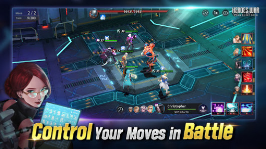 اسکرین شات بازی Heroes War: Counterattack 3