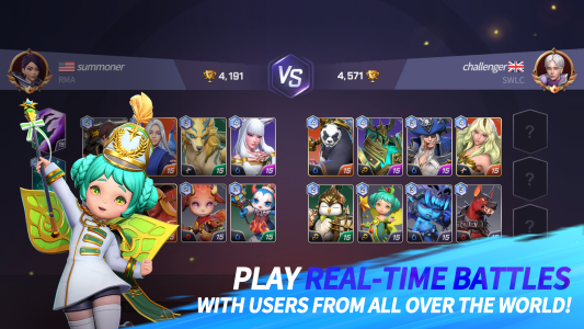 اسکرین شات 2 بازی Summoners War: Lost Centuria