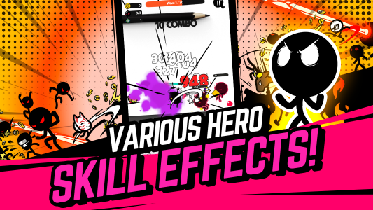 اسکرین شات 3 بازی Super Action Hero: Stick Fight