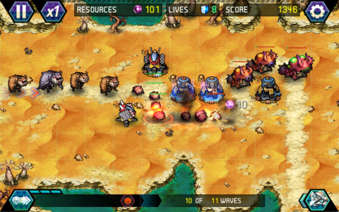 اسکرین شات بازی Tower Defense: Infinite War 3