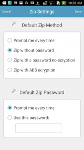 اسکرین شات برنامه iZip - Zip Unzip Tool 3