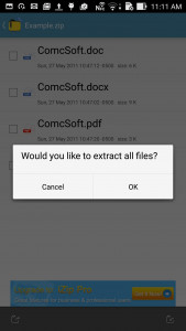 اسکرین شات 4 برنامه iZip - Zip Unzip Tool