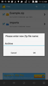 اسکرین شات برنامه iZip - Zip Unzip Tool 5