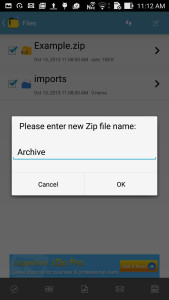 اسکرین شات 5 برنامه iZip - Zip Unzip Tool