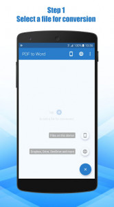 اسکرین شات برنامه PDF to Word Converter 2