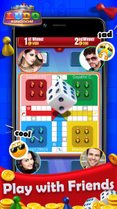 اسکرین شات بازی Ludo Kingdom Online Board Game 1