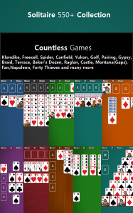 اسکرین شات 2 بازی 550+ Card Games Solitaire Pack