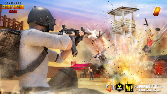 اسکرین شات بازی Commando Shooting Gun Games 3D 2