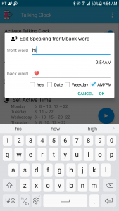 اسکرین شات 2 برنامه Speaking Clock - Sleep Alarm