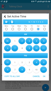 اسکرین شات 4 برنامه Speaking Clock - Sleep Alarm
