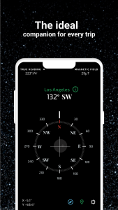 اسکرین شات 4 برنامه Compass: Direction Compass
