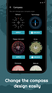 اسکرین شات برنامه Compass Free - Compass Free App For Android 4