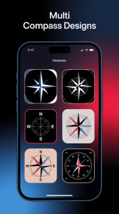 اسکرین شات برنامه Compass app - Accurate Compass 4