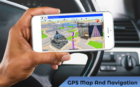 اسکرین شات برنامه GPS Street View, Route Map & Voice Direction 7