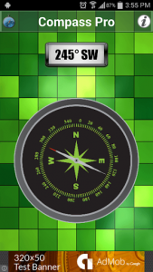 اسکرین شات برنامه Multiple Compass Pro 7
