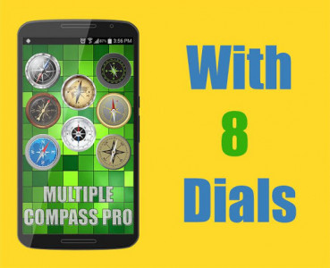 اسکرین شات برنامه Multiple Compass Pro 8
