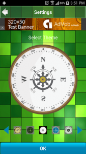 اسکرین شات برنامه Multiple Compass Pro 6