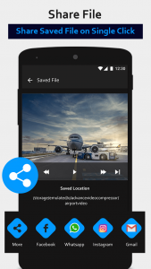 اسکرین شات برنامه Video compressor: MP3 convert 8