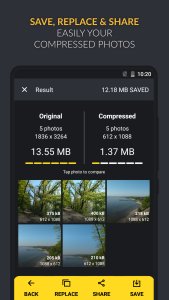 اسکرین شات 7 برنامه Puma: Photo Resizer Compressor