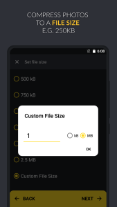 اسکرین شات 4 برنامه Puma: Photo Resizer Compressor