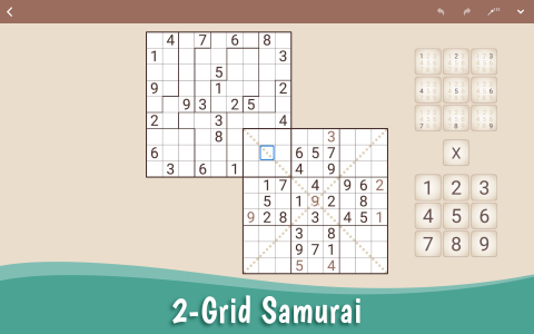 اسکرین شات بازی MultiSudoku: Samurai Puzzles 4