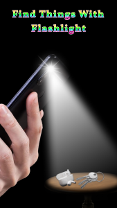 اسکرین شات 3 برنامه Flashlight : Flash On Call