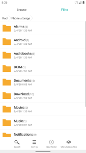 اسکرین شات 5 برنامه Files - File Manager