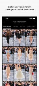 اسکرین شات برنامه Vogue Runway Fashion Shows 5