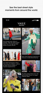 اسکرین شات برنامه Vogue Runway Fashion Shows 7