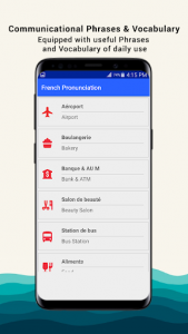 اسکرین شات برنامه French Pronunciation 5