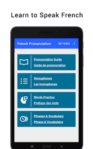 اسکرین شات برنامه French Pronunciation 8