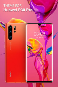 اسکرین شات برنامه Theme for Huawei P30 Pro 1