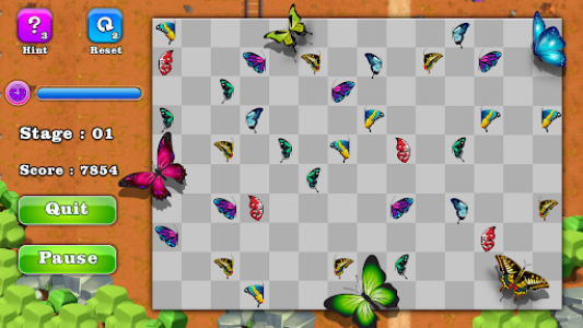 اسکرین شات بازی Butterfly connect game 4