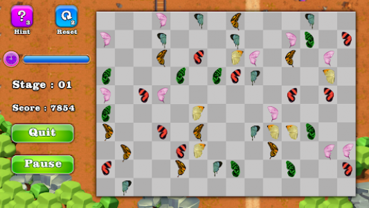 اسکرین شات بازی Butterfly connect game 2